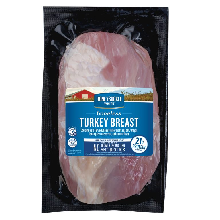 Boneless Basted Skin-On Turkey Breast (Half-Cut)